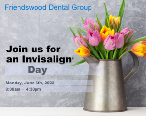 Poster advertising Invisalign Day on June 6, 2022